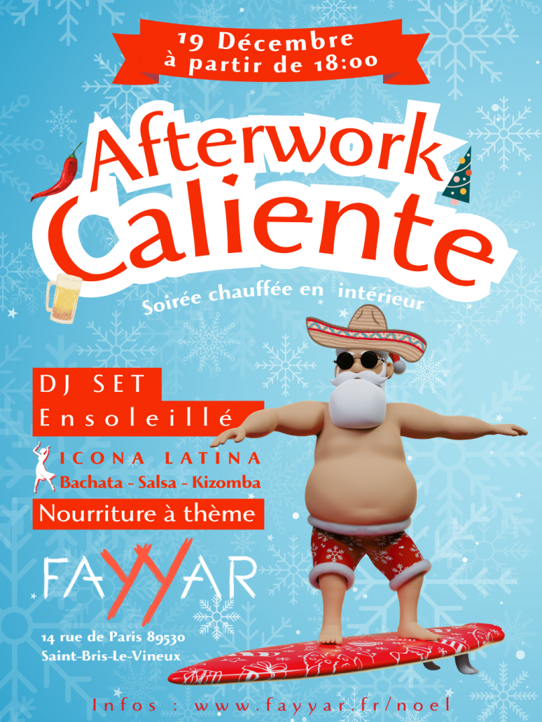 AfterWork Caliente AfterWork Caliente 19 décembre Fayyar
